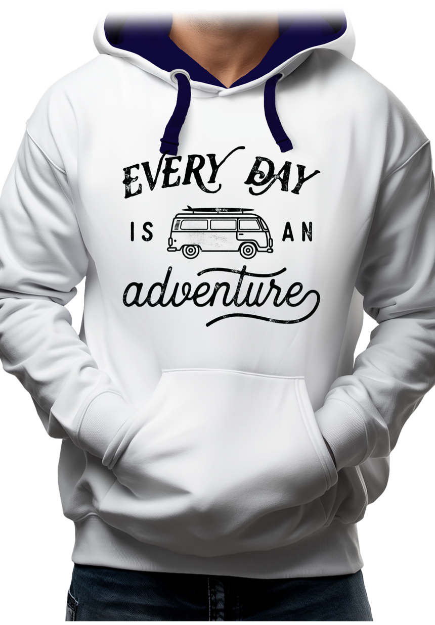Sweat Adulte Every day in a van is an adventure