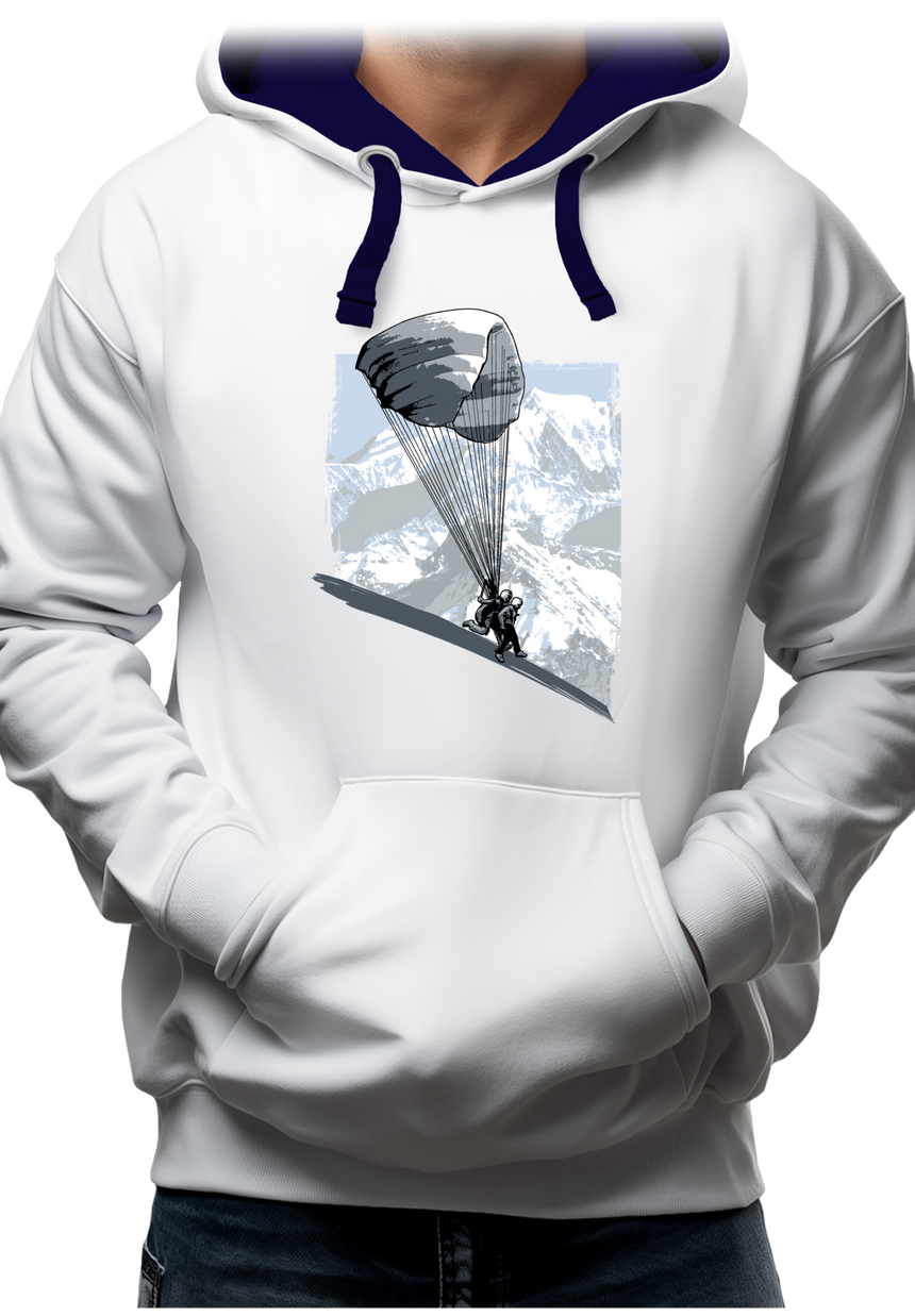 Sweat Adulte Parapente En Bi Place