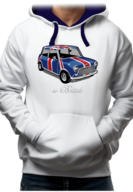Sweat Adulte So British Mini Anglaise