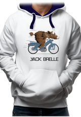 Sweat Adulte Yack Brelle en moto