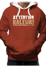 Sweat Adulte Attention raleur en bronze