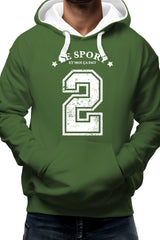 Sweat Adulte Le sport et moi ça fait 2