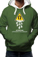 Sweat Adulte Attention célibataire très attirant
