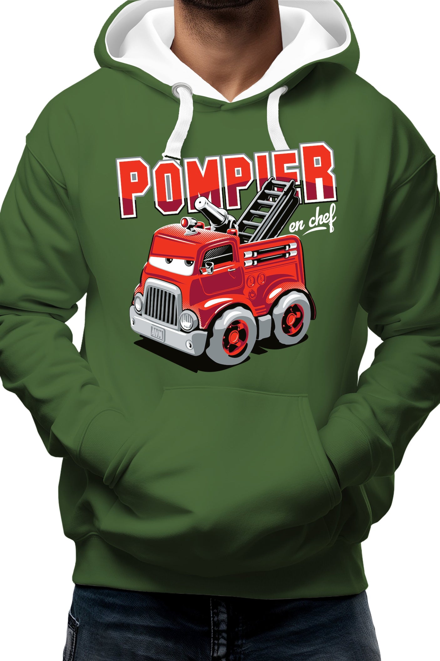 Sweat Enfant Camion pompier dessin annimé