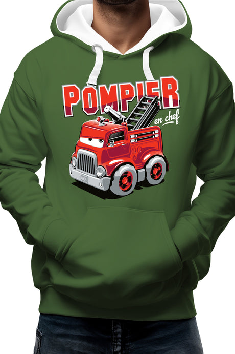 Sweat Enfant Camion pompier dessin annimé