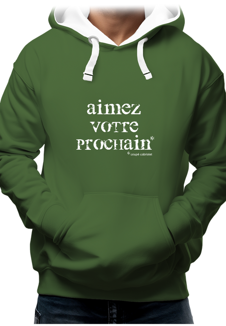 Sweat Adulte Aimez votre prochaine voiture cabriolet