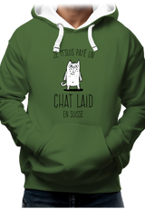 Sweat Adulte Un chat laid en suisse