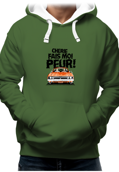 Sweat Adulte Chérie fais moi peur