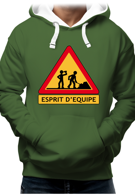 Sweat Adulte Esprit D'équipe