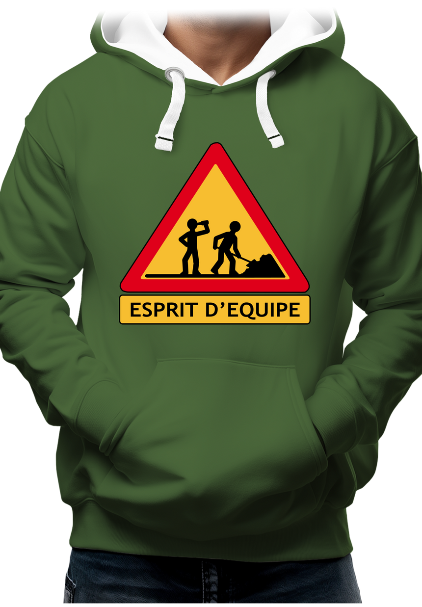 Sweat Adulte Esprit D'équipe