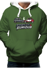 Sweat Adulte French & Furious 4L contre deuch