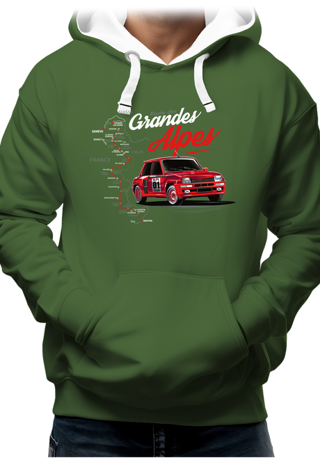 Sweat Adulte La route des grandes Alpes