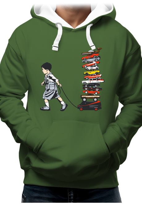 Sweat Adulte La Collection de voitures via les séries télé