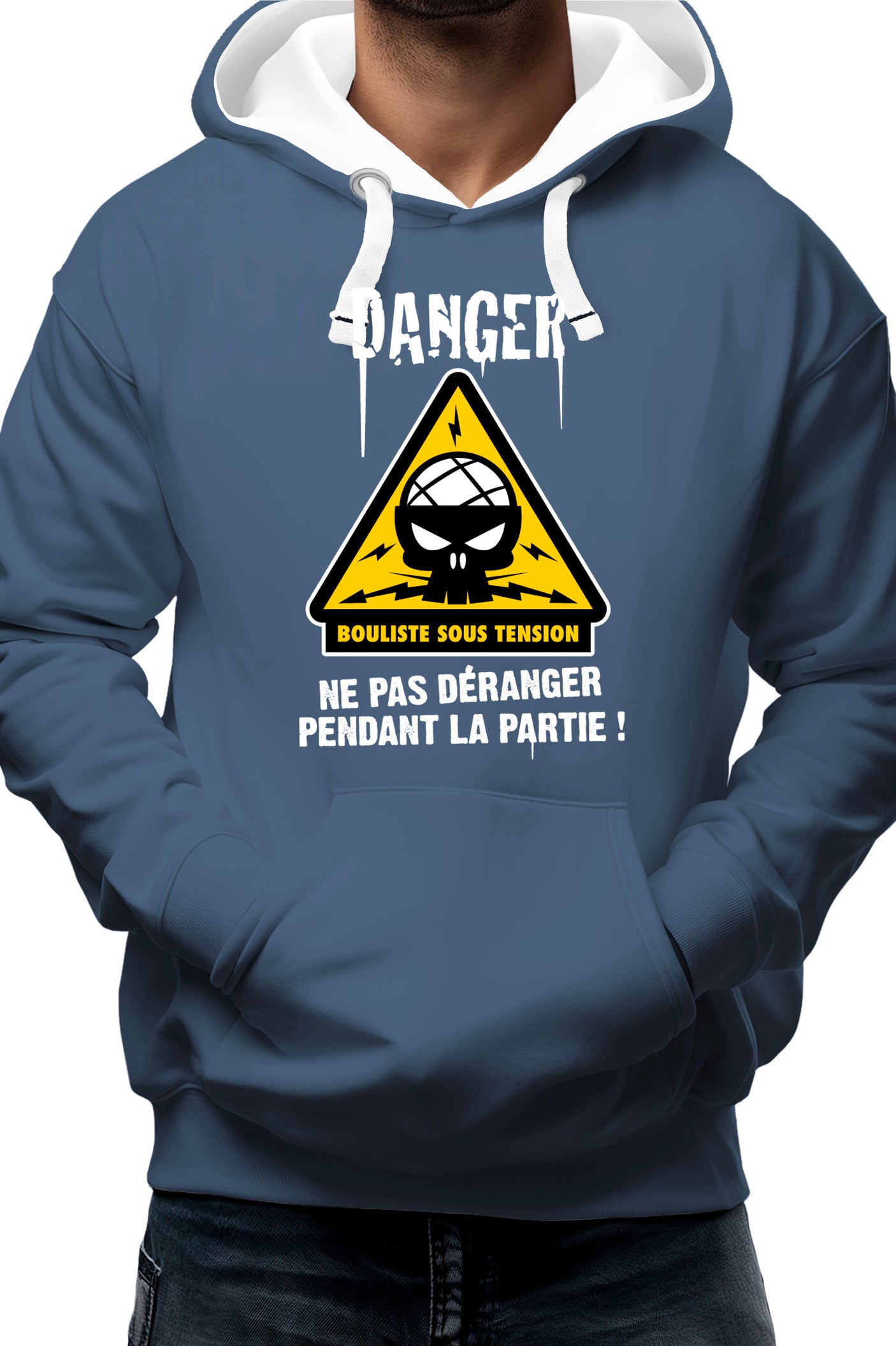 Sweat Adulte Bouliste sous tension
