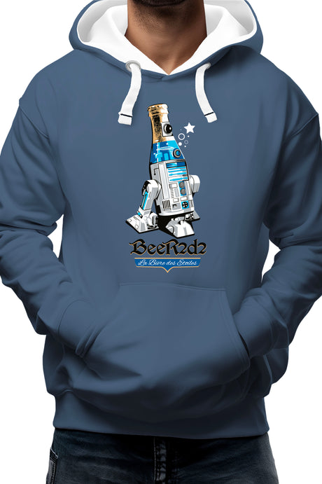Sweat Adulte Beer2d2 le retour de la biere blanche