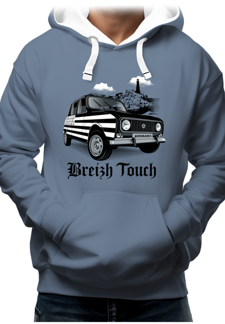 Sweat Adulte Voiture 4L bretonne
