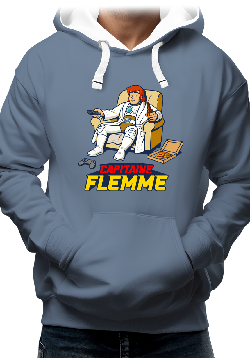 Sweat Adulte Capitaine Flemme