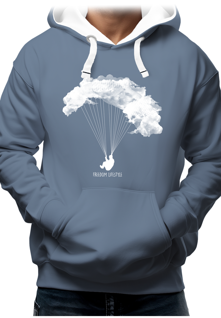 Sweat Adulte Freedom Lifestyle en parapente
