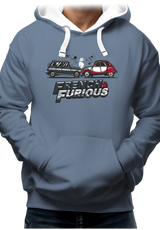 Sweat Adulte French & Furious 4L contre deuch