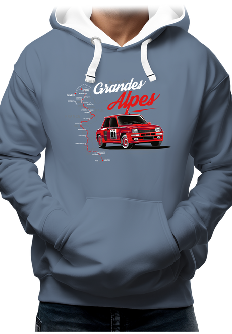 Sweat Adulte La route des grandes Alpes