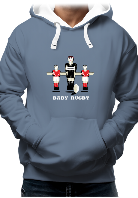 Sweat Adulte Rugby baby