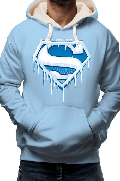Sweat Enfant Super Froid parodie SUPERMAN