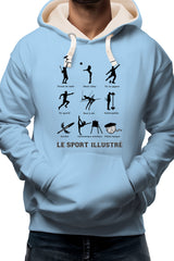Sweat Adulte Sport Illustre