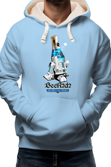 Sweat Adulte Beer2d2 le retour de la biere blanche