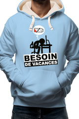 Sweat Adulte Besoin de vacances