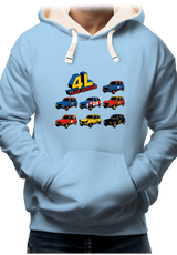 Sweat Adulte 4L Team super heroes