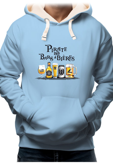 Sweat Adulte Pirates des bars à bières