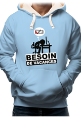 Sweat Adulte Besoin de vacances