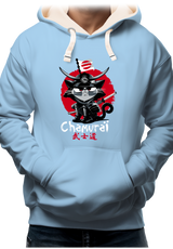 Sweat Adulte Chat en samouraï