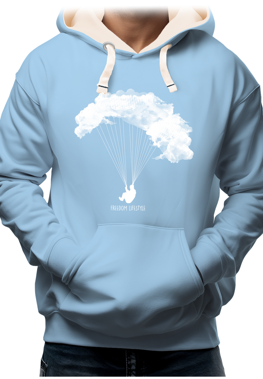 Sweat Adulte Freedom Lifestyle en parapente