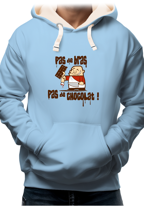 Sweat Adulte Pas De Bras Pas De Chocolat