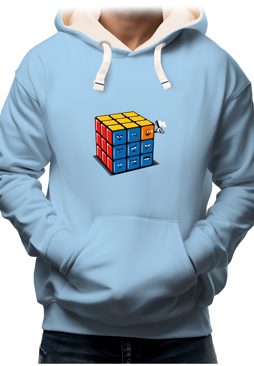 Sweat Adulte Ruby cube avec drapeau