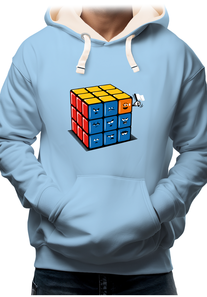 Sweat Adulte Ruby cube avec drapeau