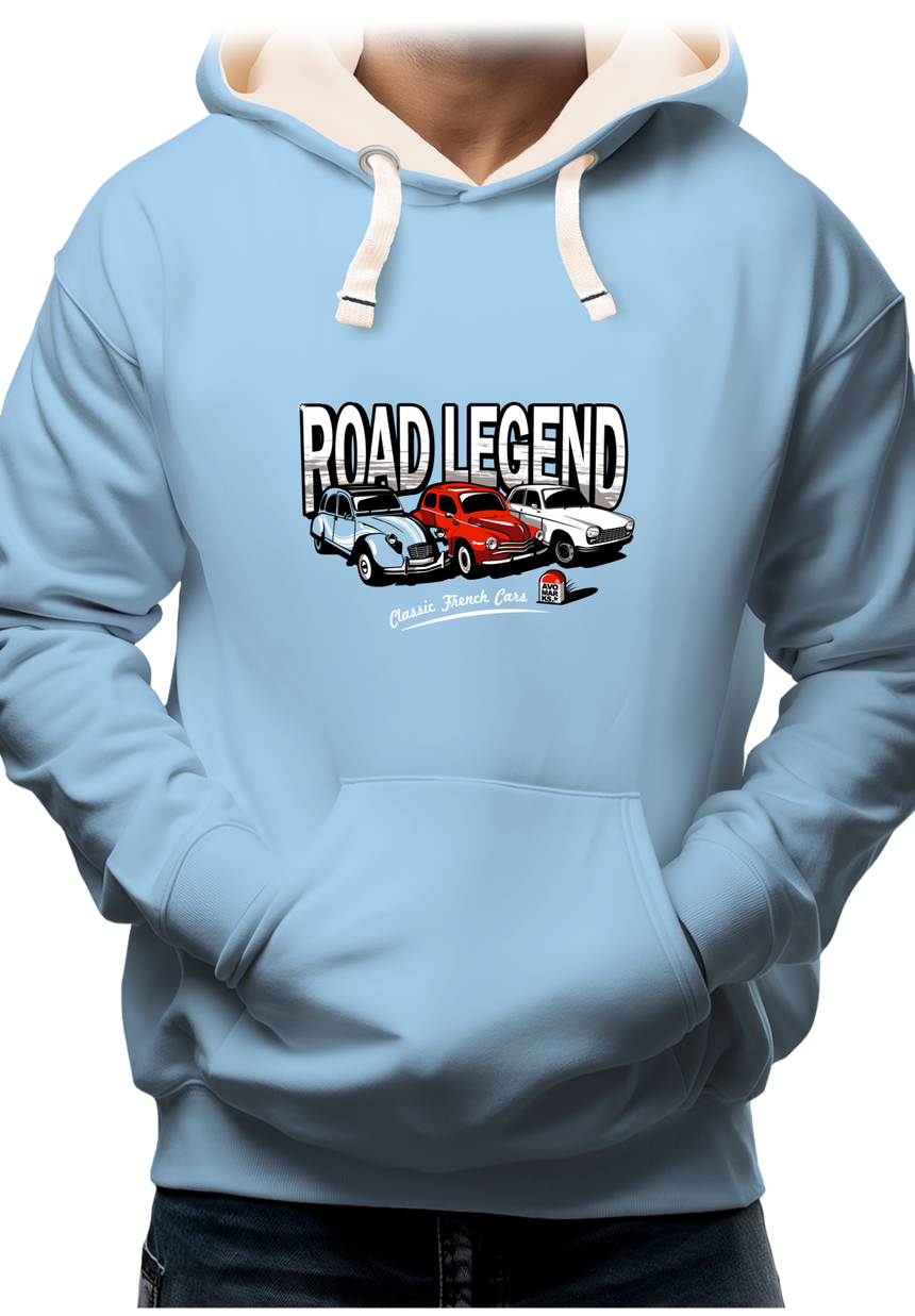 Sweat Adulte Road Legend Renault Peugeot
