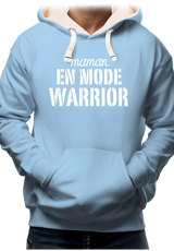 Sweat Adulte Maman en mode warrior