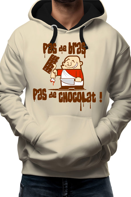 Sweat Adulte Pas De Bras Pas De Chocolat