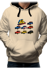 Sweat Adulte 4L Team super heroes