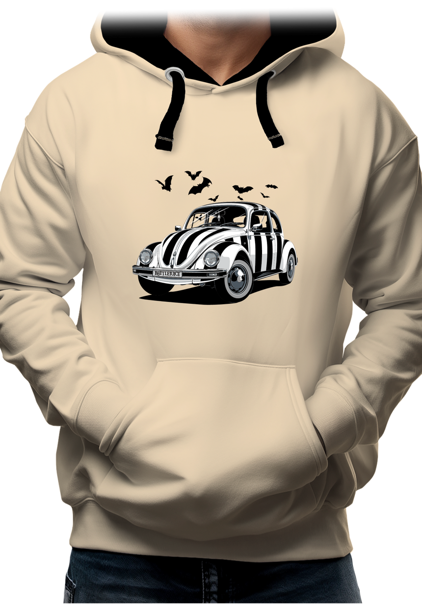 Sweat Adulte Voiture Beetlejuice coccinelle