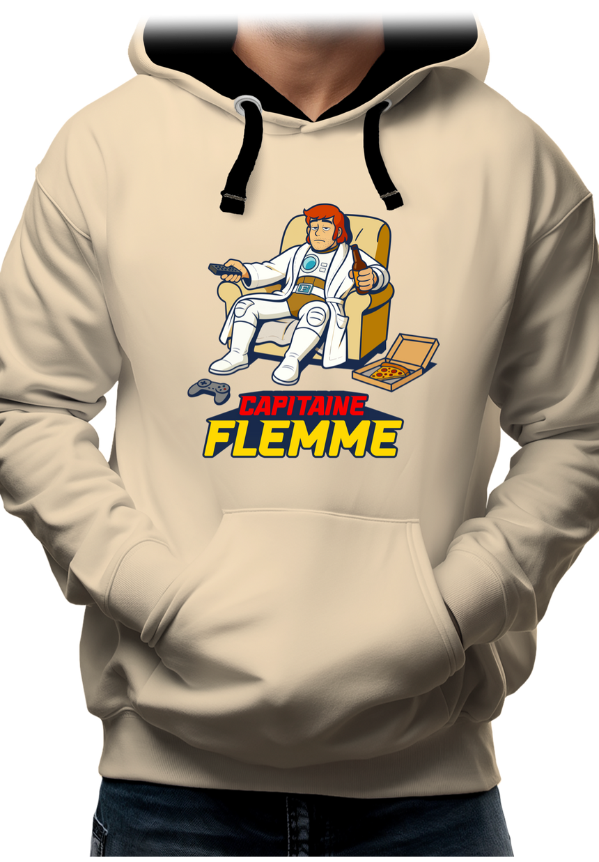 Sweat Adulte Capitaine Flemme