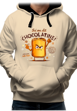 Sweat Adulte Ici on dit chocolatine !