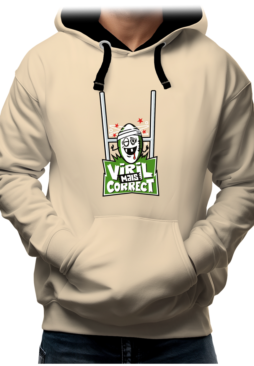Sweat Adulte Viril mais correct au rugby