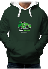 Sweat Adulte Deuch verte sans retouche