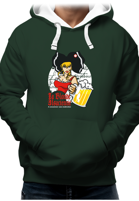 Sweat Adulte La blonde alsacienne