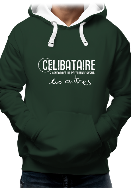 Sweat Adulte Célibataire à consommer avant les autres