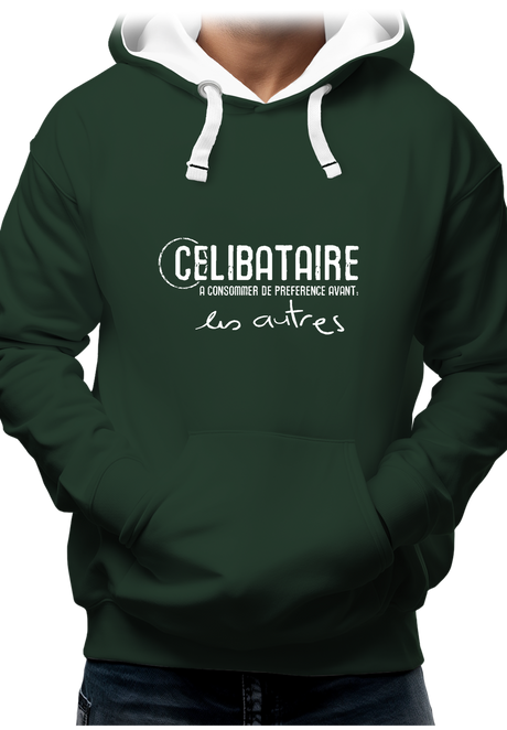 Sweat Adulte Célibataire à consommer avant les autres