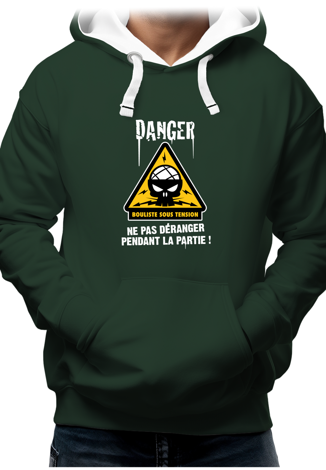 Sweat Adulte Bouliste sous tension